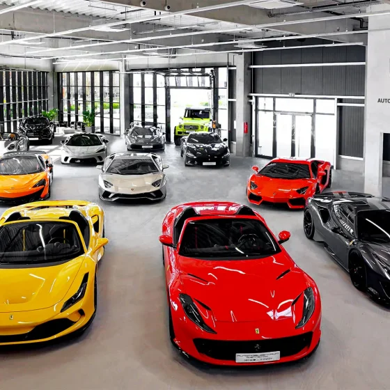 Showroom von Automobilzentrum Rhein-Neckar